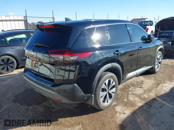 ✅ 2021 Nissan Rogue SV • VIN: 5N1AT3BA7MC812267 • Lot: 44151169. Wystawiony na IAAI z przebiegiem 58 055 mil. Bezpłatny archiwum sprzedaży aukcyjnych z USA i szczegółowy raport historii pojazdu na DreamBid. Zdjęcie 4.