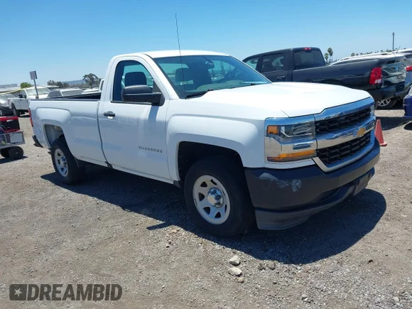 ✅ 2017 Chevrolet Silverado 1500 Work Truck • VIN: 1GCNCNEH7HZ121284 • Lot: 45424643. Wystawiony na IAAI z przebiegiem 33 483 mil. Bezpłatny archiwum sprzedaży aukcyjnych z USA i szczegółowy raport historii pojazdu na DreamBid. Zdjęcie 1.