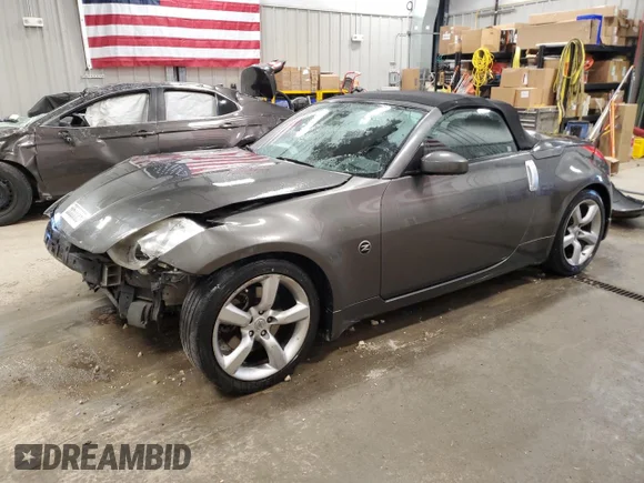 ✅ 2006 Nissan 350Z Enthusiast • VIN: JN1AZ36A26M451849 • Lot: 58533385. Wystawiony na Copart z przebiegiem 143 697 mil. Bezpłatny archiwum sprzedaży aukcyjnych z USA i szczegółowy raport historii pojazdu na DreamBid. Zdjęcie 1.