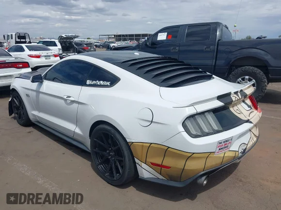 ✅ 2017 Ford Mustang GT Premium • VIN: 1FA6P8CF9H5234467 • Lot: 44836418. Wystawiony na IAAI z przebiegiem 166 358 mil. Bezpłatny archiwum sprzedaży aukcyjnych z USA i szczegółowy raport historii pojazdu na DreamBid. Zdjęcie 3.