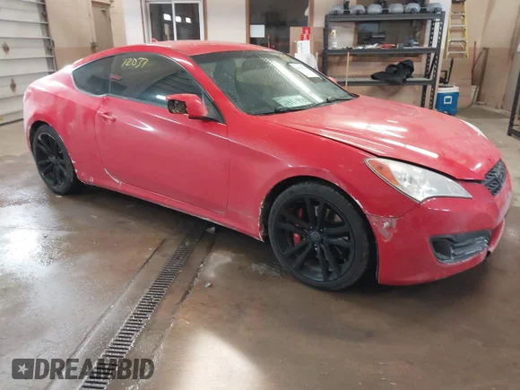 ✅ 2010 Hyundai Genesis Coupe R-Spec • VIN: KMHHT6KD0AU042509 • Лот: 44272037. Опубликован ранее на IAAI с пробегом 106 947 миль. Бесплатный доступ к архиву аукционных продаж из США и подробный отчёт об истории автомобиля на DreamBid. Изображение 1.