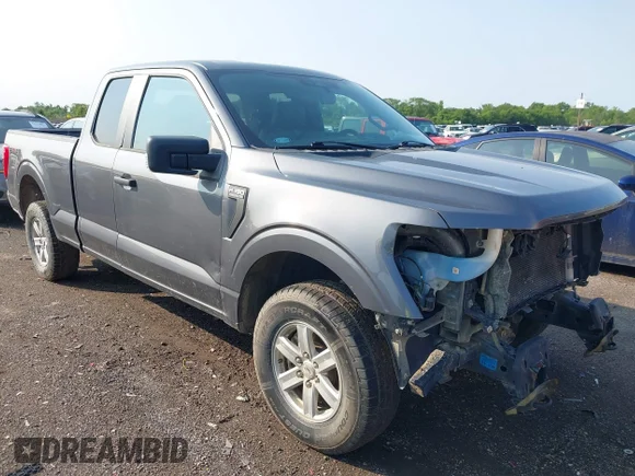 ✅ 2022 Ford F-150 XL • VIN: 1FTFX1E51NKE34438 • Lot: 42356883. Listed on IAAI with 86,396 mi. Free auction sales archive from the USA and detailed vehicle history report at DreamBid. Image 1.