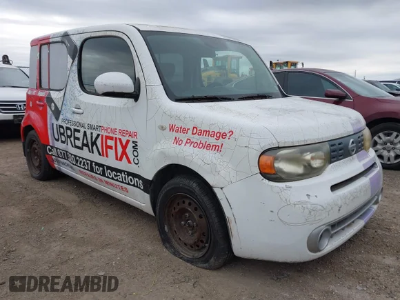 ✅ 2010 Nissan Cube SL • VIN: JN8AZ2KR1AT166968 • Lot: 44041216. Wystawiony na IAAI z przebiegiem 120 267 mil. Bezpłatny archiwum sprzedaży aukcyjnych z USA i szczegółowy raport historii pojazdu na DreamBid. Zdjęcie 1.