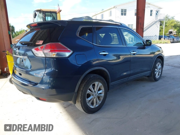 ✅ 2016 Nissan Rogue SV • VIN: KNMAT2MVXGP681251 • Lot: 45330883. Listed on IAAI with 145,503 mi. Free auction sales archive from the USA and detailed vehicle history report at DreamBid. Image 4.