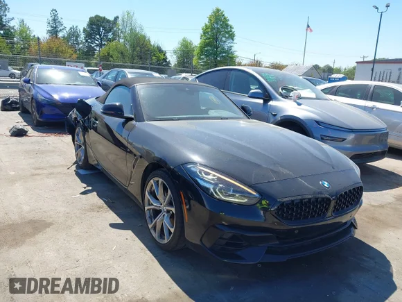 ✅ 2021 BMW Z4 sDrive30i • VIN: WBAHF3C06MWX32406 • Лот: 44764538. Опубліковано раніше на IAAI з пробігом 39 470 миль. Безкоштовний доступ до архіву аукціонних продажів зі США та докладний звіт про історію автомобіля на DreamBid. Зображення 1.
