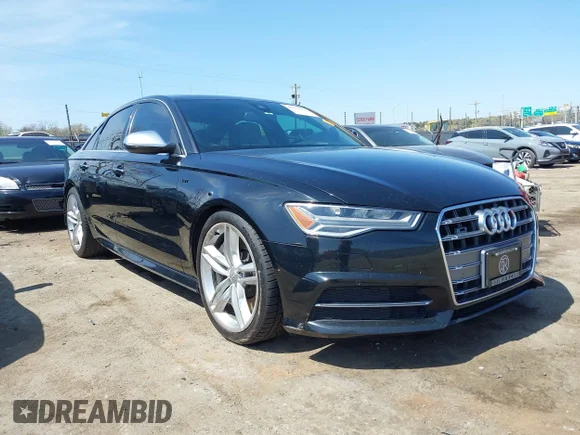 ✅ 2016 Audi S6 Prestige • VIN: WAUH2AFC6GN130251 • Lot: 41912382. Listed on IAAI with 72,512 mi. Free auction sales archive from the USA and detailed vehicle history report at DreamBid. Image 1.