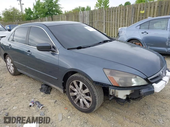 ✅ 2007 Honda Accord LX • VIN: 1HGCM66377A032200 • Лот: 44940592. Опубликован ранее на IAAI с пробегом 260 820 миль. Бесплатный доступ к архиву аукционных продаж из США и подробный отчёт об истории автомобиля на DreamBid. Изображение 1.
