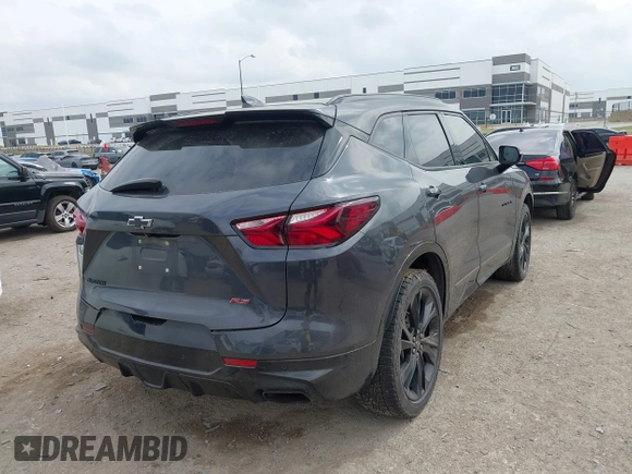 ✅ 2021 Chevrolet Blazer RS • VIN: 3GNKBERS0MS528549 • Lot: 44520142. Wystawiony na IAAI z przebiegiem 148 066 mil. Bezpłatny archiwum sprzedaży aukcyjnych z USA i szczegółowy raport historii pojazdu na DreamBid. Zdjęcie 4.