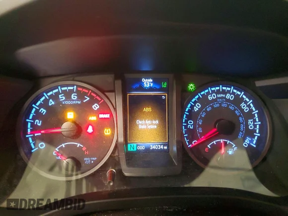 ✅ 2023 Toyota Tacoma SR5 • VIN: 3TMCZ5ANXPM623367 • Лот: 73226565. Опубликован ранее на Copart с пробегом 34 034 миль. Бесплатный доступ к архиву аукционных продаж из США и подробный отчёт об истории автомобиля на DreamBid. Изображение 9.