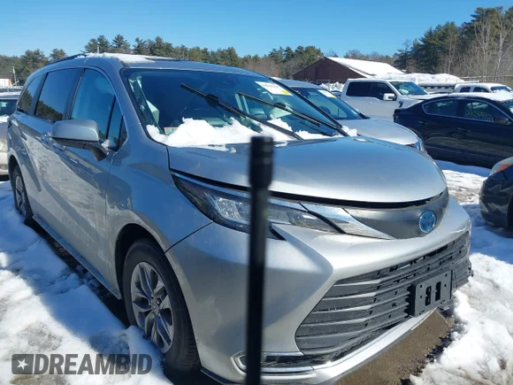 ✅ 2023 Toyota Sienna XLE • VIN: 5TDYRKEC1PS164078 • Lot: 44518105. Listed on IAAI with 76,585 mi. Free auction sales archive from the USA and detailed vehicle history report at DreamBid. Image 1.