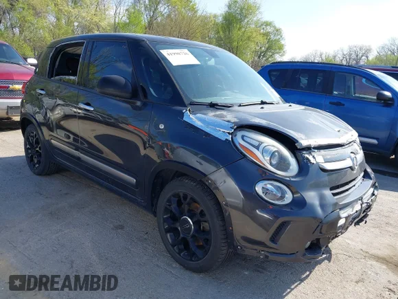 ✅ 2015 FIAT 500L Urbana Trekking • VIN: ZFBCFADHXFZ031992 • Лот: 41998726. Опубліковано раніше на IAAI з пробігом 128 743 миль. Безкоштовний доступ до архіву аукціонних продажів зі США та докладний звіт про історію автомобіля на DreamBid. Зображення 1.