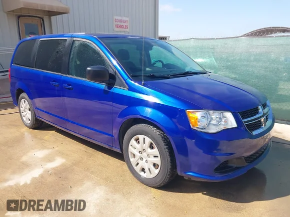 ✅ 2018 Dodge Grand Caravan SE Plus • VIN: 2C4RDGBG0JR296658 • Лот: 45191768. Опубликован ранее на IAAI с пробегом 28 904 миль. Бесплатный доступ к архиву аукционных продаж из США и подробный отчёт об истории автомобиля на DreamBid. Изображение 1.