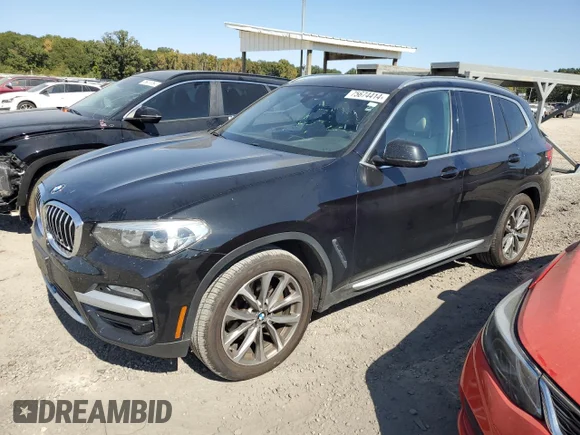 ✅ 2019 BMW X3 xDrive30i • VIN: 5UXTR9C56KLP83078 • Лот: 75674414. Опубликован ранее на Copart с пробегом 118 064 миль. Бесплатный доступ к архиву аукционных продаж из США и подробный отчёт об истории автомобиля на DreamBid. Изображение 1.