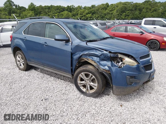 ✅ 2012 Chevrolet Equinox 1LT • VIN: 2GNALDEK5C6124023 • Lot: 45275193. Listed on IAAI with 141,822 mi. Free auction sales archive from the USA and detailed vehicle history report at DreamBid. Image 1.