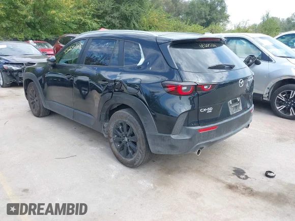 ✅ 2025 Mazda CX-50 S Preferred • VIN: 7MMVABBM4SN343575 • Lot: 43225128. Wystawiony na IAAI z przebiegiem 12 696 mil. Bezpłatny archiwum sprzedaży aukcyjnych z USA i szczegółowy raport historii pojazdu na DreamBid. Zdjęcie 3.
