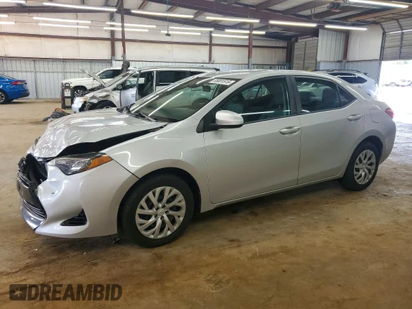 ✅ 2019 Toyota Corolla LE • VIN: 2T1BURHE6KC152617 • Lot: 55001516. Listed on Copart with 77,542 mi. Free auction sales archive from the USA and detailed vehicle history report at DreamBid. Image 1.