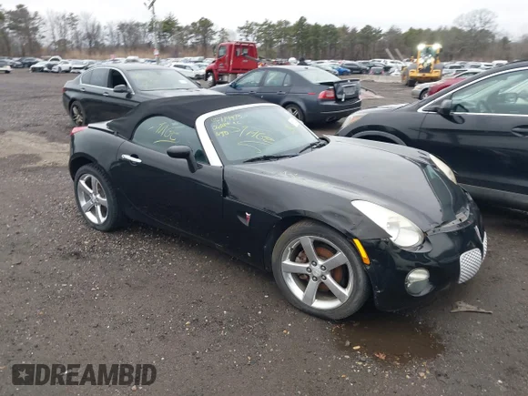 ✅ 2006 Pontiac Solstice • VIN: 1G2MB33B86Y107144 • Лот: 44774973. Опубликован ранее на IAAI с пробегом Не указан. Бесплатный доступ к архиву аукционных продаж из США и подробный отчёт об истории автомобиля на DreamBid. Изображение 1.