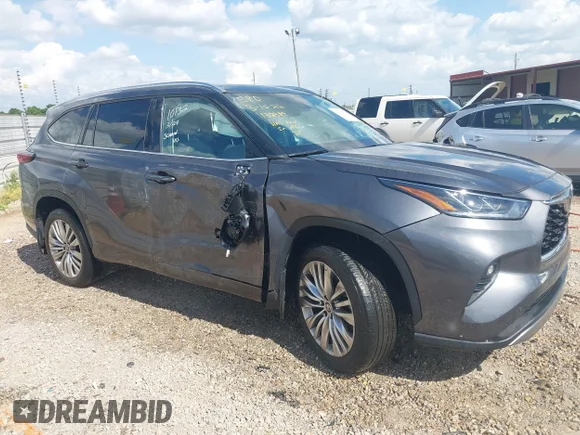 ✅ 2024 Toyota Highlander XLE • VIN: 5TDKDRAH0RS542263 • Lot: 44761573. Wystawiony na IAAI z przebiegiem 34 001 mil. Bezpłatny archiwum sprzedaży aukcyjnych z USA i szczegółowy raport historii pojazdu na DreamBid. Zdjęcie 1.