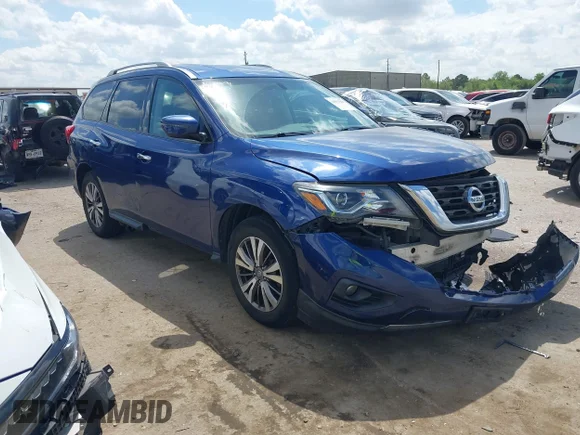 ✅ 2020 Nissan Pathfinder SV • VIN: 5N1DR2BN6LC595446 • Lot: 44815926. Listed on IAAI with 113,183 mi. Free auction sales archive from the USA and detailed vehicle history report at DreamBid. Image 1.