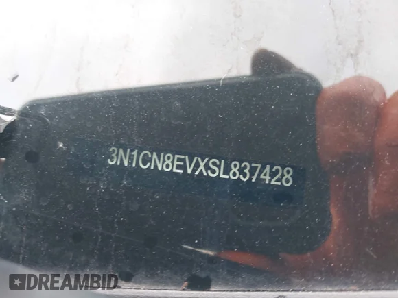 ✅ 2025 Nissan Versa SV • VIN: 3N1CN8EVXSL837428 • Lot: 45293775. Wystawiony na IAAI z przebiegiem 31 908 mil. Bezpłatny archiwum sprzedaży aukcyjnych z USA i szczegółowy raport historii pojazdu na DreamBid. Zdjęcie 9.