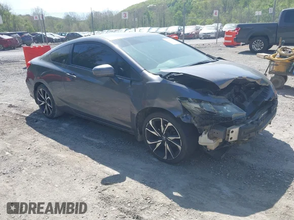✅ 2014 Honda Civic LX • VIN: 2HGFG3B50EH506447 • Lot: 45001568. Listed on IAAI with 131,784 mi. Free auction sales archive from the USA and detailed vehicle history report at DreamBid. Image 1.