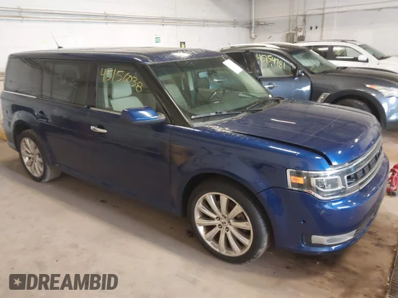 ✅ 2014 Ford Flex Limited • VIN: 2FMHK6DT5EBD08416 • Лот: 45156038. Опубликован ранее на IAAI с пробегом 150 940 миль. Бесплатный доступ к архиву аукционных продаж из США и подробный отчёт об истории автомобиля на DreamBid. Изображение 1.