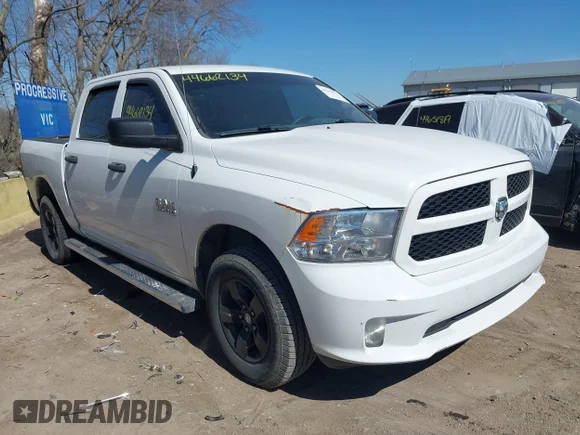 ✅ 2017 Ram 1500 Express • VIN: 1C6RR7KG8HS681953 • Лот: 44662134. Опубликован ранее на IAAI с пробегом 101 433 миль. Бесплатный доступ к архиву аукционных продаж из США и подробный отчёт об истории автомобиля на DreamBid. Изображение 1.