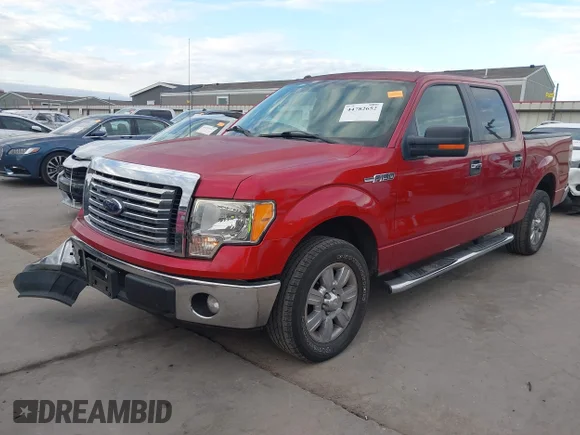 ✅ 2012 Ford F-150 XLT • VIN: 1FTEW1CM1CKE18617 • Lot: 44782652. Listed on IAAI with 65,546 mi. Free auction sales archive from the USA and detailed vehicle history report at DreamBid. Image 2.