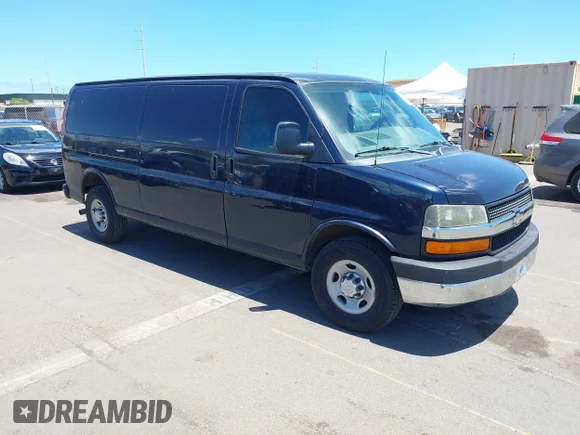 ✅ 2014 Chevrolet Express Cargo • VIN: 1GCWGGFA8E1200169 • Lot: 42873279. Listed on IAAI with 95,155 mi. Free auction sales archive from the USA and detailed vehicle history report at DreamBid. Image 1.