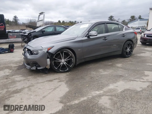 ✅ 2016 Infiniti Q50 Premium • VIN: JN1EV7AR0GM341658 • Лот: 44714087. Опубліковано раніше на IAAI з пробігом 78 686 миль. Безкоштовний доступ до архіву аукціонних продажів зі США та докладний звіт про історію автомобіля на DreamBid. Зображення 2.