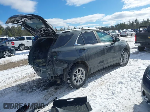 ✅ 2021 Chevrolet Equinox LT • VIN: 3GNAXUEV2ML349396 • Lot: 44368008. Wystawiony na IAAI z przebiegiem 56 655 mil. Bezpłatny archiwum sprzedaży aukcyjnych z USA i szczegółowy raport historii pojazdu na DreamBid. Zdjęcie 4.