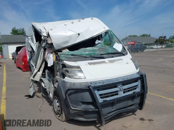 ✅ 2016 Ram ProMaster Cargo • VIN: 3C6TRVDG3GE134114 • Lot: 42552640. Listed on IAAI with 360,191 mi. Free auction sales archive from the USA and detailed vehicle history report at DreamBid. Image 1.