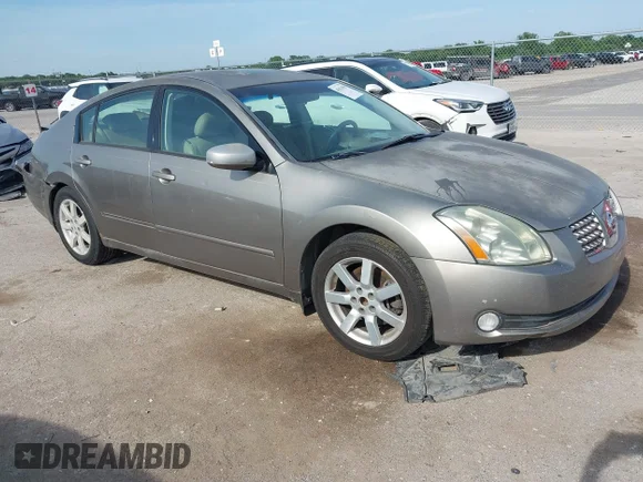 ✅ 2004 Nissan Maxima SL • VIN: 1N4BA41E94C862909 • Lot: 45021949. Listed on IAAI with 276,324 mi. Free auction sales archive from the USA and detailed vehicle history report at DreamBid. Image 1.