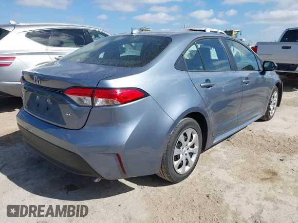 ✅ 2024 Toyota Corolla LE • VIN: 5YFB4MDE4RP120669 • Lot: 44688808. Wystawiony na IAAI z przebiegiem 52 628 mil. Bezpłatny archiwum sprzedaży aukcyjnych z USA i szczegółowy raport historii pojazdu na DreamBid. Zdjęcie 4.