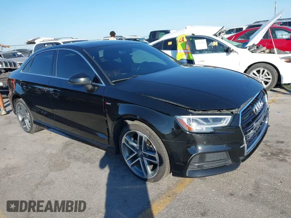 ✅ 2018 Audi A3 Premium Plus • VIN: WAUJ8GFF7J1043387 • Lot: 43436374. Listed on IAAI with 78,032 mi. Free auction sales archive from the USA and detailed vehicle history report at DreamBid. Image 1.