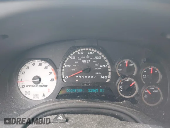 ✅ 2008 Chevrolet TrailBlazer 3SS • VIN: 1GNET13H782218075 • Lot: 43287169. Listed on IAAI with 52,865 mi. Free auction sales archive from the USA and detailed vehicle history report at DreamBid. Image 7.