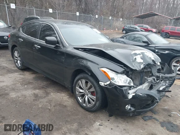 ✅ 2013 Infiniti M • VIN: JN1BY1AR6DM602519 • Lot: 44078138. Wystawiony na IAAI z przebiegiem 152 426 mil. Bezpłatny archiwum sprzedaży aukcyjnych z USA i szczegółowy raport historii pojazdu na DreamBid. Zdjęcie 1.