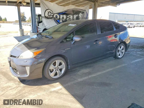 ✅ 2012 Toyota Prius Two • VIN: JTDKN3DU6C5428333 • Лот: 57203576. Опубликован ранее на Copart с пробегом 217 327 миль. Бесплатный доступ к архиву аукционных продаж из США и подробный отчёт об истории автомобиля на DreamBid. Изображение 1.