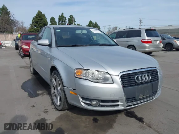 ✅ 2007 Audi A4 2.0T • VIN: WAUAF78E87A076613 • Lot: 41690503. Wystawiony na IAAI z przebiegiem 204 012 mil. Bezpłatny archiwum sprzedaży aukcyjnych z USA i szczegółowy raport historii pojazdu na DreamBid. Zdjęcie 1.