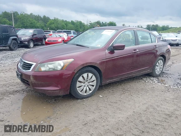 ✅ 2010 Honda Accord LX • VIN: 1HGCP2F35AA078941 • Lot: 45446282. Wystawiony na IAAI z przebiegiem 175 071 mil. Bezpłatny archiwum sprzedaży aukcyjnych z USA i szczegółowy raport historii pojazdu na DreamBid. Zdjęcie 2.