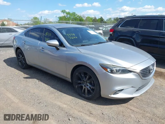 ✅ 2016 Mazda 6 i Grand Touring • VIN: JM1GJ1W52G1400795 • Лот: 44897644. Опубликован ранее на IAAI с пробегом 149 870 миль. Бесплатный доступ к архиву аукционных продаж из США и подробный отчёт об истории автомобиля на DreamBid. Изображение 1.