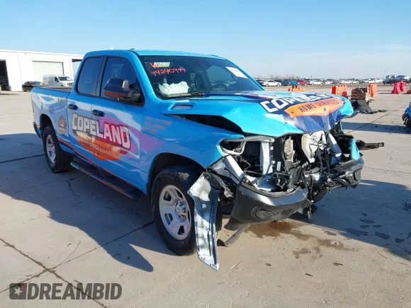 ✅ 2024 Ram 1500 Tradesman • VIN: 1C6SRECG2RN128316 • Lot: 44240944. Wystawiony na IAAI z przebiegiem 28 227 mil. Bezpłatny archiwum sprzedaży aukcyjnych z USA i szczegółowy raport historii pojazdu na DreamBid. Zdjęcie 1.