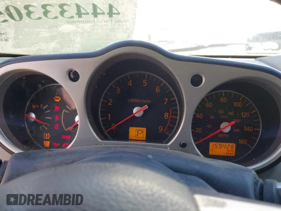 ✅ 2007 Nissan 350Z Nismo • VIN: JN1BZ34E77M552249 • Лот: 44433305. Опубліковано раніше на IAAI з пробігом 159 428 миль. Безкоштовний доступ до архіву аукціонних продажів зі США та докладний звіт про історію автомобіля на DreamBid. Зображення 7.