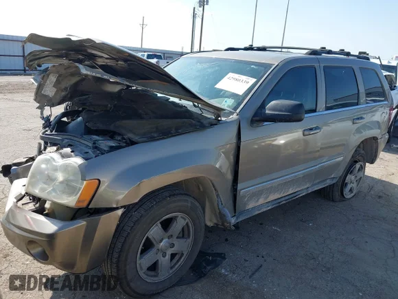 ✅ 2005 Jeep Grand Cherokee • VIN: 1J4GS58N05C505753 • Lot: 42980339. Wystawiony na IAAI z przebiegiem 195 949 mil. Bezpłatny archiwum sprzedaży aukcyjnych z USA i szczegółowy raport historii pojazdu na DreamBid. Zdjęcie 2.