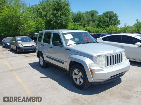 ✅ 2009 Jeep Liberty Sport • VIN: 1J8GN28K39W533593 • Lot: 42242037. Listed on IAAI with 137,567 mi. Free auction sales archive from the USA and detailed vehicle history report at DreamBid. Image 1.