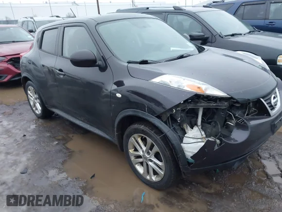 ✅ 2014 Nissan Juke SL • VIN: JN8AF5MV0ET483344 • Lot: 44086999. Listed on IAAI with 139,260 mi. Free auction sales archive from the USA and detailed vehicle history report at DreamBid. Image 1.
