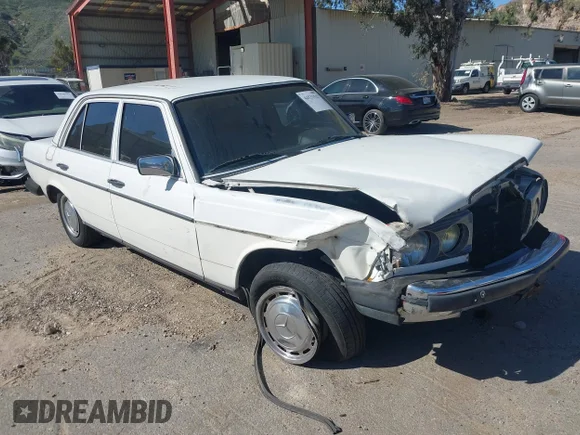 ✅ 1983 Mercedes-Benz 240 Series 240D • VIN: WDBAB23AXDB401174 • Lot: 44531527. Wystawiony na IAAI z przebiegiem 191 500 mil. Bezpłatny archiwum sprzedaży aukcyjnych z USA i szczegółowy raport historii pojazdu na DreamBid. Zdjęcie 1.