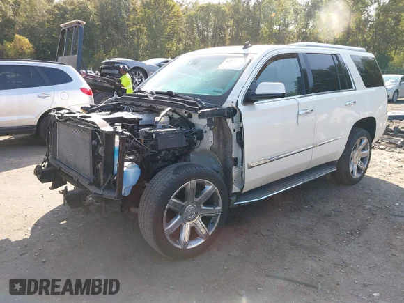✅ 2015 Cadillac Escalade Luxury • VIN: 1GYS3BKJ0FR222974 • Лот: 43533068. Опубликован ранее на IAAI с пробегом 139 009 миль. Бесплатный доступ к архиву аукционных продаж из США и подробный отчёт об истории автомобиля на DreamBid. Изображение 2.