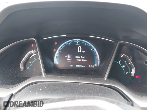 ✅ 2020 Honda Civic EX • VIN: 19XFC1F37LE208557 • Lot: 45038208. Wystawiony na IAAI z przebiegiem 111 025 mil. Bezpłatny archiwum sprzedaży aukcyjnych z USA i szczegółowy raport historii pojazdu na DreamBid. Zdjęcie 7.
