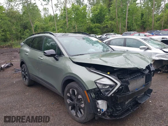 ✅ 2023 Kia Sportage X-Line • VIN: 5XYK6CAFXPG105046 • Лот: 45141652. Опубликован ранее на IAAI с пробегом 30 359 миль. Бесплатный доступ к архиву аукционных продаж из США и подробный отчёт об истории автомобиля на DreamBid. Изображение 1.